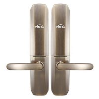 因特 指纹锁 家用智能锁 电子锁 密码锁 防盗门锁 三年质保 3100 (【指纹+密码】, 青古铜)