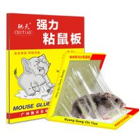 驰天 粘鼠板超老鼠贴驱鼠灭鼠器夹药抓老鼠胶捕鼠工具家用 6张装