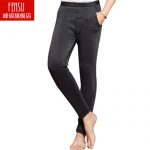 峰硕 棉裤男冬季驼绒修身三层加绒加厚高腰护膝内穿中老年男士保暖裤 多色可选