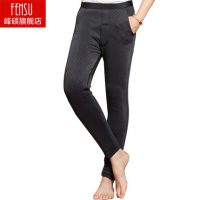 峰硕 棉裤男冬季驼绒修身三层加绒加厚高腰护膝内穿中老年男士保暖裤 多色可选