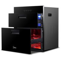 Midea美的 MXV-ZLP90Q15消毒柜嵌入式家用碗筷消毒碗柜触摸高温
