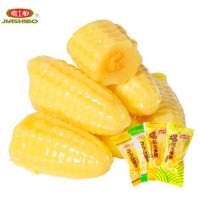 嘉士柏 爆浆玉米糖软糖喜糖500g散装糖果儿童零食批发 牛奶味和原味可选