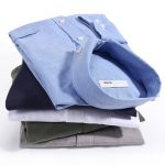 朗蒙 春款牛津纺男长袖衬衫韩版修身纯色商务休闲衬衣青年免烫寸衫 22款可选