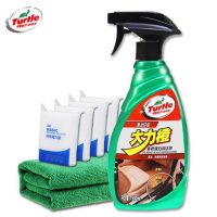 Turtle龟牌 汽车内饰清洗剂清洁泡沫室内车顶棚绒布织物真皮革座椅去污剂用品500ml