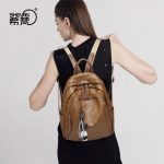 SHEVAN希梵 复古双肩包女韩版2017新款潮百搭潮流大学生时尚女包旅行软皮背包 3色可选