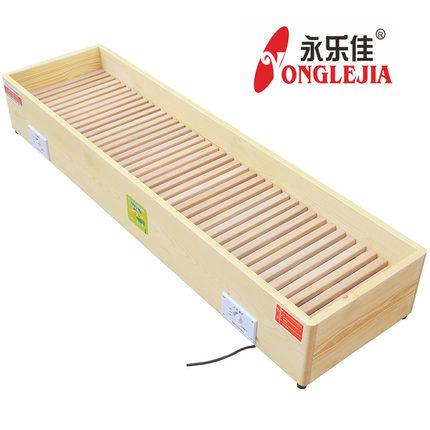 永乐佳 XJ-100A 实木电烤火炉烤火箱暖脚器烘脚取暖器电火桶家用单人节能