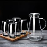 Luminarc乐美雅 透明玻璃杯子家用茶杯套装无盖喝水杯子冷水壶凉水壶大容量6只装 多套装可选