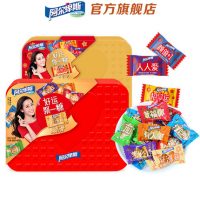 阿尔卑斯 散装硬糖软糖新年糖果年货礼盒混合口味年货节日喜糖批发500g