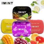 I'MINT 无糖薄荷糖铁盒清凉润喉糖清新口气糖爽口含片戒烟糖口香糖3盒