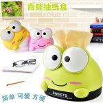 窝艾嘉 简约可爱卡通创意纸巾盒客厅家用餐巾纸抽盒收纳桶卧室桌面抽纸盒 多款可选
