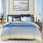 MERCURY水星家纺 全棉四件套纯棉 床上用品套件床单被罩被套简约格纹 双人1.8米床 多款可选