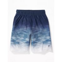 Old Navy 男童 渐变色印花松紧腰短裤 儿童运动裤147740 夏装新款Z